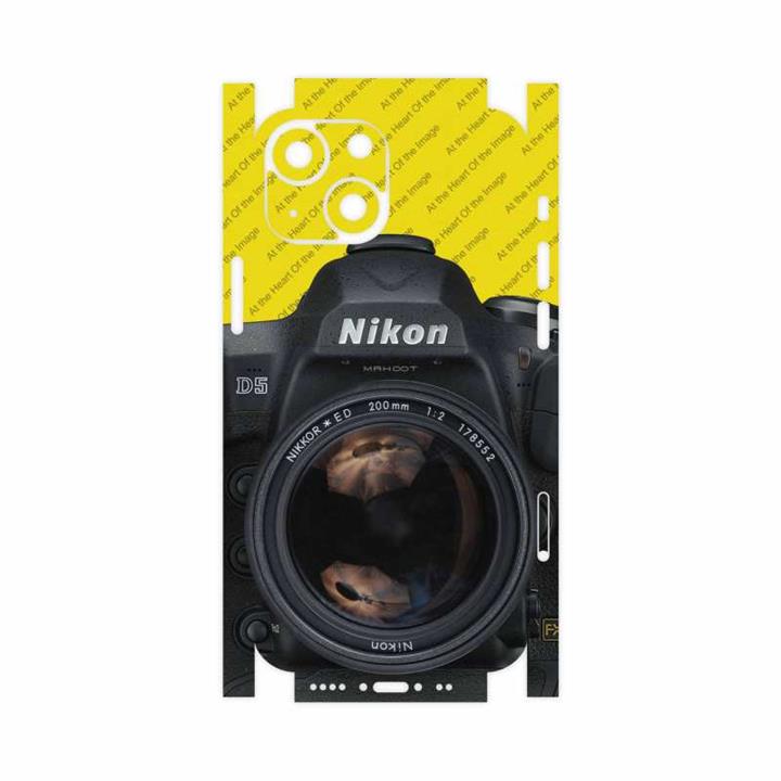 برچسب پوششی ماهوت مدل Nikon-Logo-FullSkin مناسب برای گوشی موبایل اپل iPhone 13 Mini MAHOOT Nikon-Logo-FullSkin Cover Sticker for Apple iPhone 13 Mini